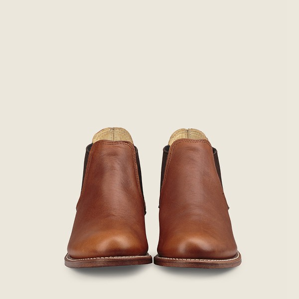 Heritage Støvler Dame - Red Wing Carol - Short Legacy Læder Steel Toe - Brune - ODUGRZ-571